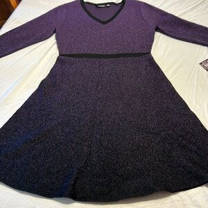 NWT Purple and Black Ombré Dress